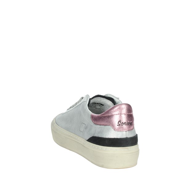 D.a.t.e. Shoes Sneakers Silver C.A.M.P.105