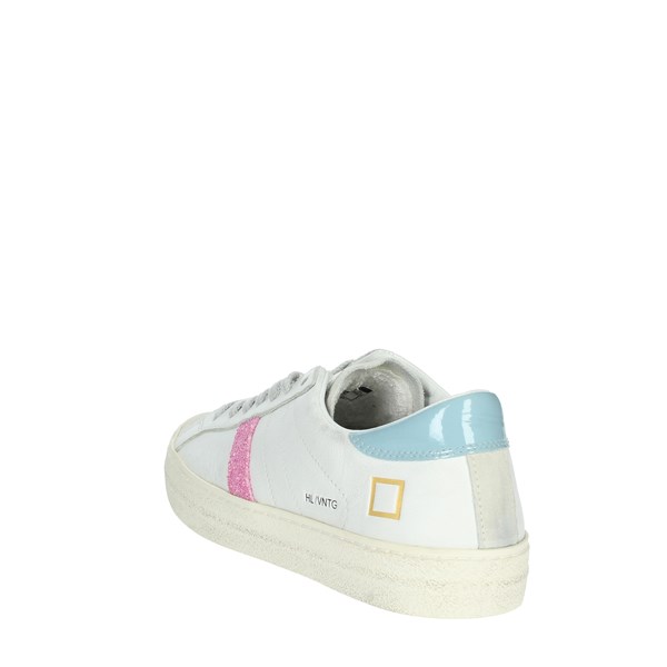 D.a.t.e. Shoes Sneakers White/Pink CAMP-HILL 146