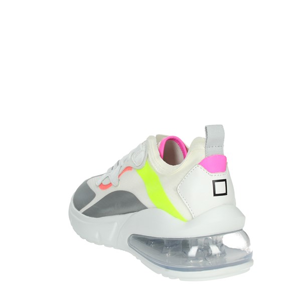 D.a.t.e. Shoes Sneakers White/Silver CAMP-AURA 175