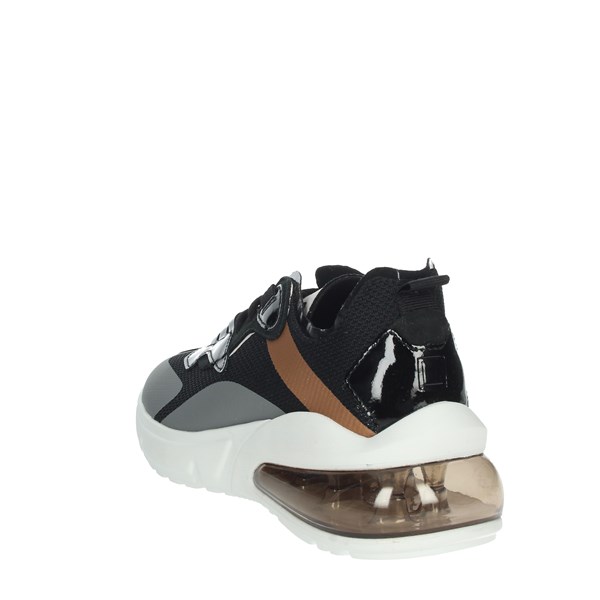 D.a.t.e. Shoes Sneakers Black CAMP-AURA 176