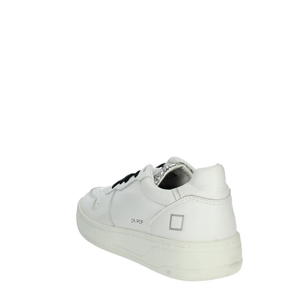 D.a.t.e. Shoes Sneakers White/Black CAMP-COURT 181