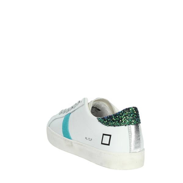 D.a.t.e. Shoes Sneakers White/Green CAMP-HILL 185