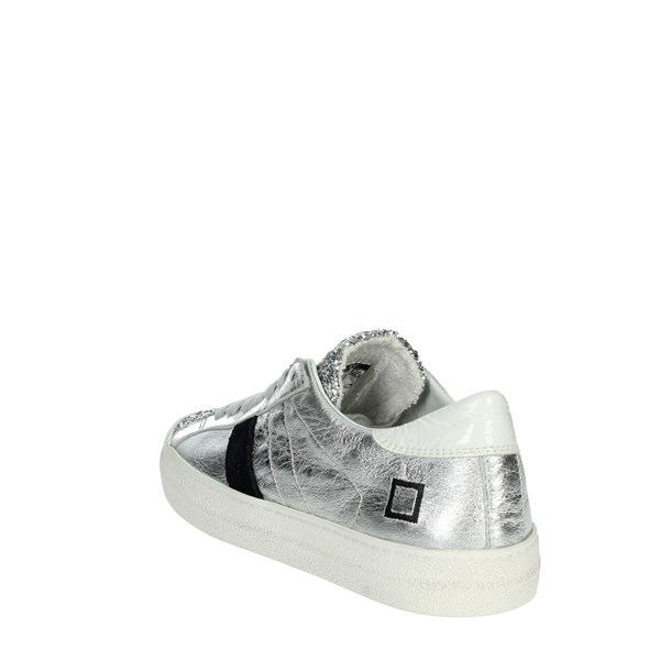 D.a.t.e. Shoes Sneakers Silver CAMP-HILL 188