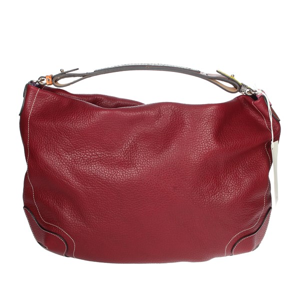Sem Vaccaro Accessories Bags Burgundy MEZZA LUNA