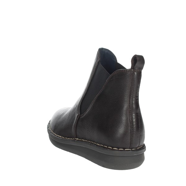 Cinzia Soft Shoes Low Ankle Boots Brown IV15963-NS