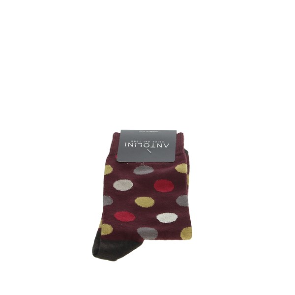 Antolini Accessories Socks Burgundy 4Q96 QUNETIN