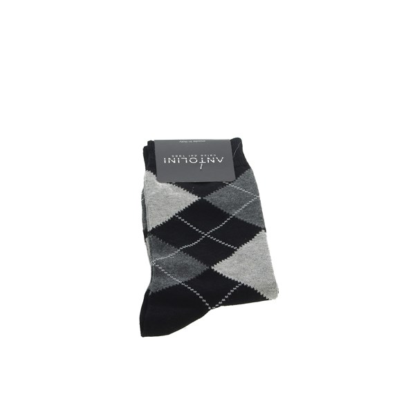 Antolini Accessories Socks Black/Grey RB1018 MIX ROMBI