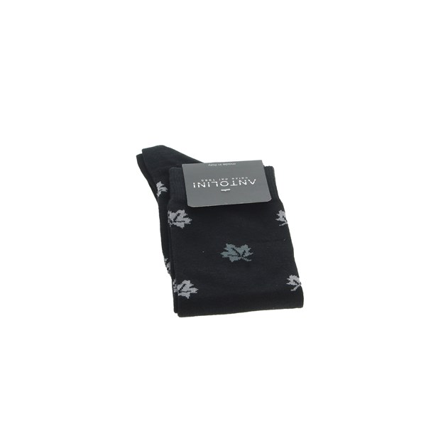 Antolini Accessories Socks Black 4R07 FOGLIA