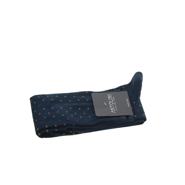 Antolini Accessories Socks Blue 5A01 SMALLSQUARE