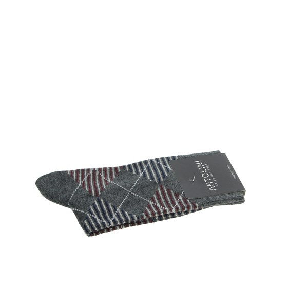 Antolini Accessories Socks Grey RB1018 MIX ROMBI