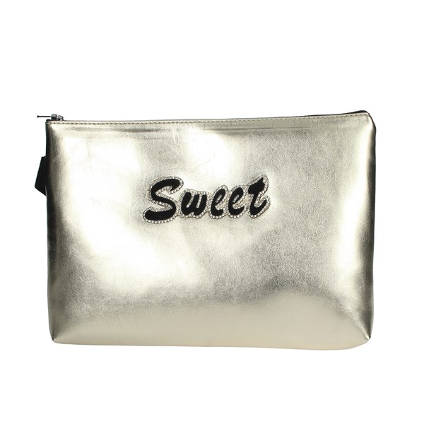 L.p.b. Accessories Clutch Bag Gold SOLEIL-M