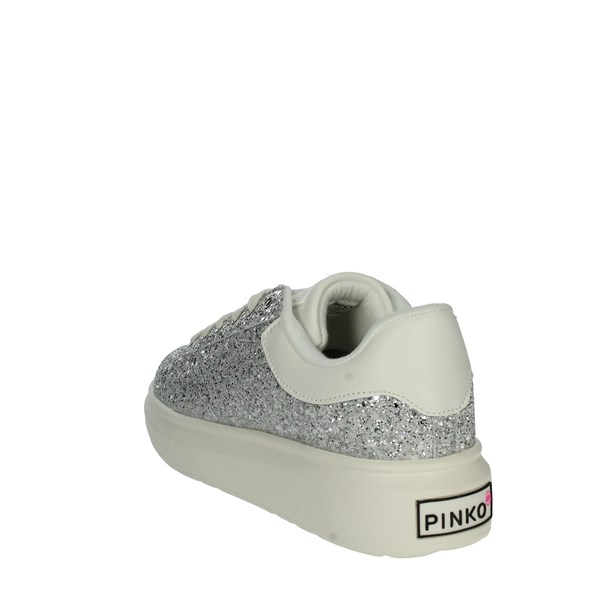 Pinko Up Shoes Sneakers Silver 026790
