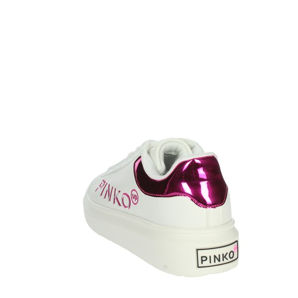 Pinko Up Shoes Sneakers White/Fuchsia 026793