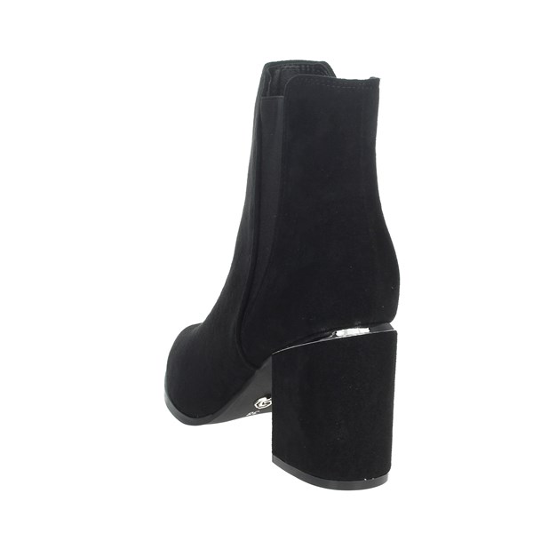 Gold & Gold Shoes Ankle Boots Black GP182