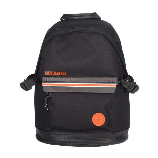 Bikkembergs Accessories Backpacks Black/Orange E2A.005