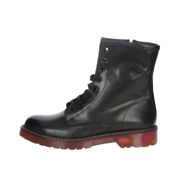 Made In Italy Shoes Boots Black F01