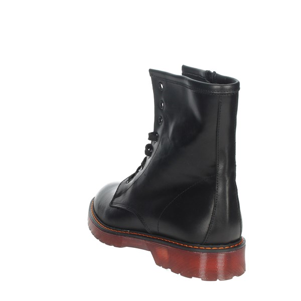 Made In Italy Shoes Boots Black F01