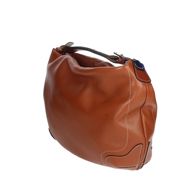 Sem Vaccaro Accessories Bags Brown leather MEZZA LUNA