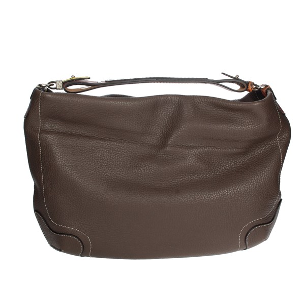 Sem Vaccaro Accessories Bags Brown MEZZA LUNA
