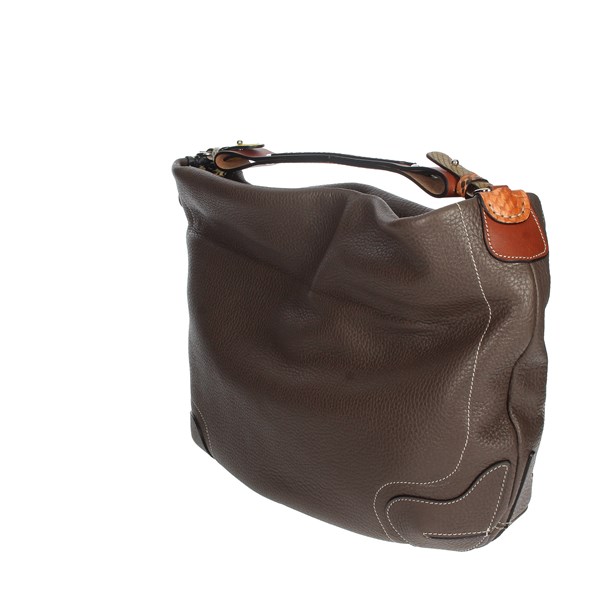 Sem Vaccaro Accessories Bags Brown MEZZA LUNA
