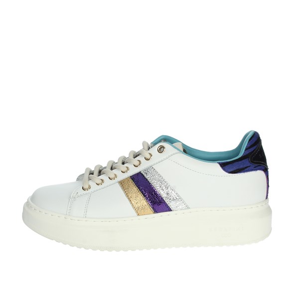 Serafini Shoes Sneakers White/Purple SNEAKERS 3