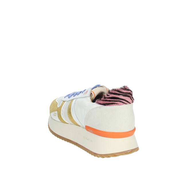 Serafini Shoes Sneakers White/Gold SNEAKERS 8