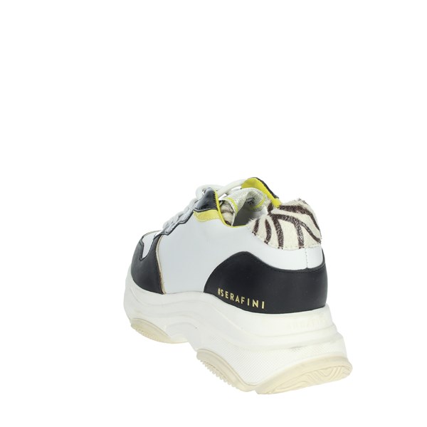 Serafini Shoes Sneakers White/Black SNEAKERS 9