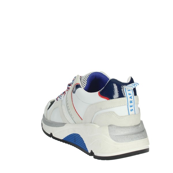 Serafini Shoes Sneakers White/Blue SNEAKERS 22