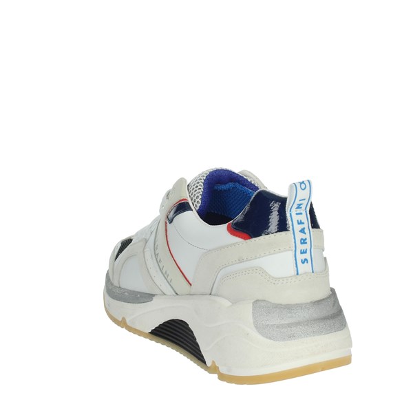 Serafini Shoes Sneakers White/Blue SNEAKERS 23