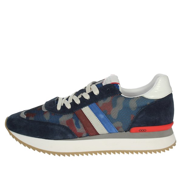 Serafini Shoes Sneakers Blue/Red SNEAKERS 25