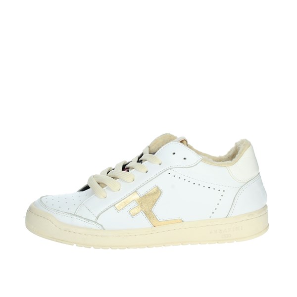 Serafini Shoes Sneakers White/Gold SNEAKERS 40