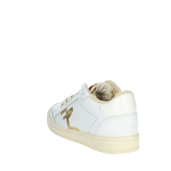 Serafini Shoes Sneakers White/Gold SNEAKERS 40