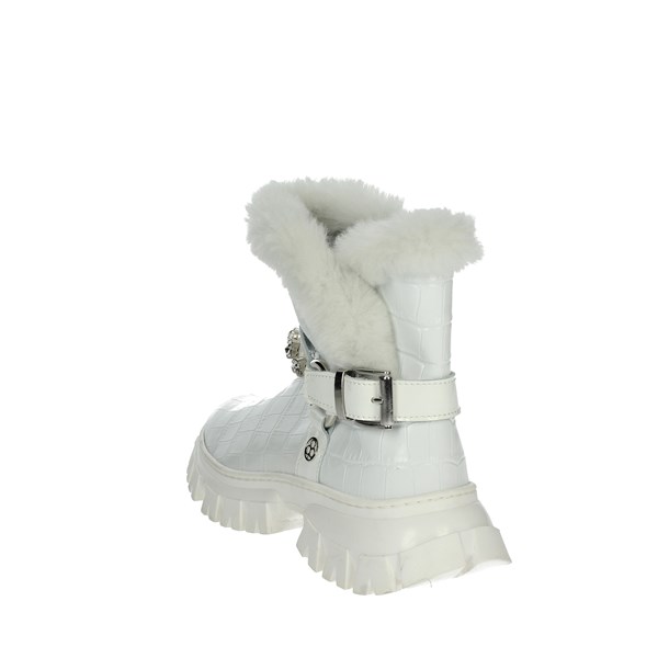 Florens Shoes Ankle Boots White CAMP.34