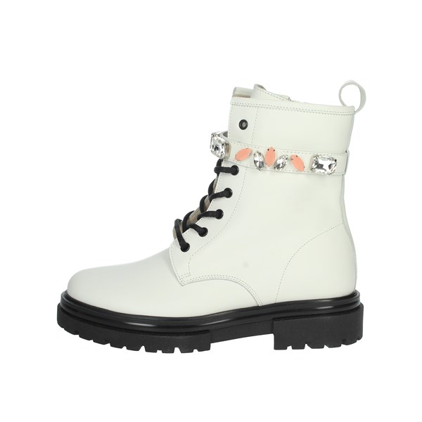 Florens Shoes Boots White CAMP.37
