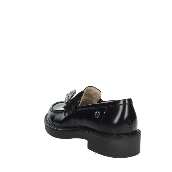 Florens Shoes Moccasin Black CAMP.48