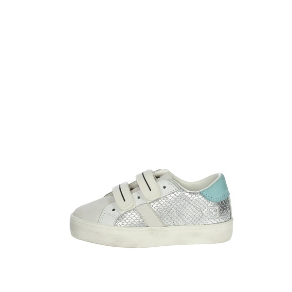 D.a.t.e. Shoes Sneakers White/Silver SS-HILL-60