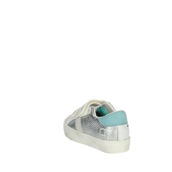 D.a.t.e. Shoes Sneakers White/Silver SS-HILL-60