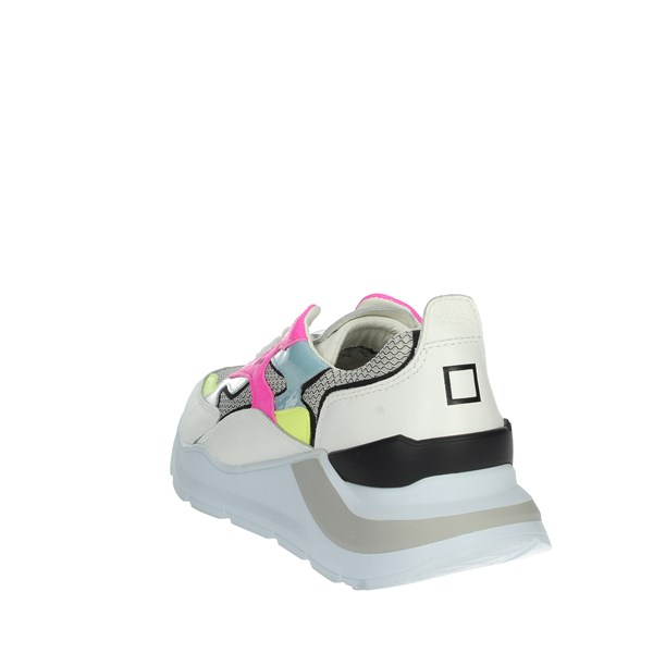 D.a.t.e. Shoes Sneakers White/Fuchsia FUGA FLASH
