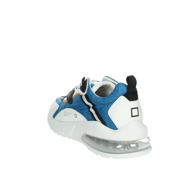 D.a.t.e. Shoes Sneakers White/Light-blue CAMP-AURA 248
