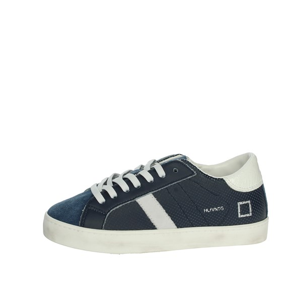 D.a.t.e. Shoes Sneakers Blue SS-HILL LOW-132