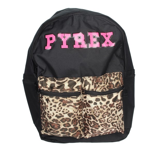 Pyrex Accessories Backpacks Black/Brown Taupe PY80154