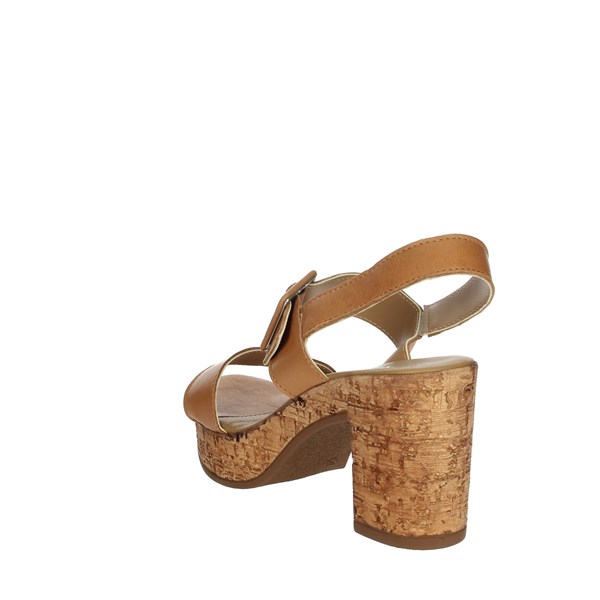 Cinzia Soft Shoes Heeled Sandals Brown leather IAF153080
