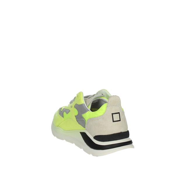 D.a.t.e. Shoes Sneakers Yellow-Fluo J341-FG-FH-YE2