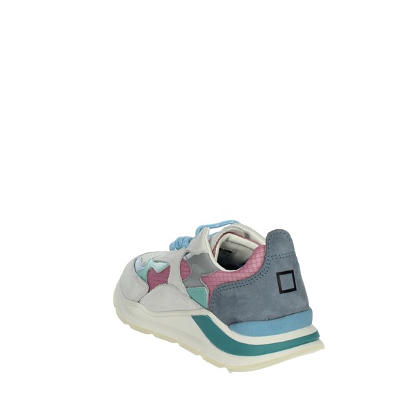 D.a.t.e. Shoes Sneakers White/Pink J321-FG2-NK-PK