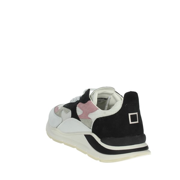D.a.t.e. Shoes Sneakers White/Pink J321-FG3-NK-WPB