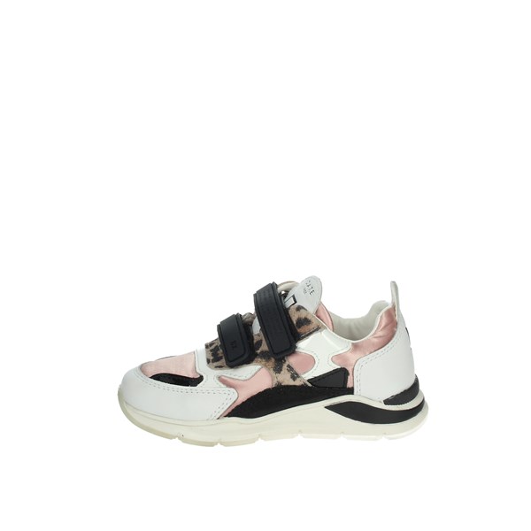 D.a.t.e. Shoes Sneakers White/Pink J321-FG1-SA-PS