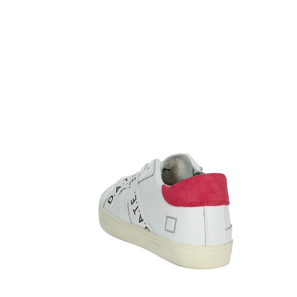 D.a.t.e. Shoes Sneakers White/Fuchsia SS-HILL LOW-157