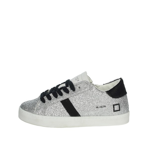D.a.t.e. Shoes Sneakers Silver SS-HILL LOW-162