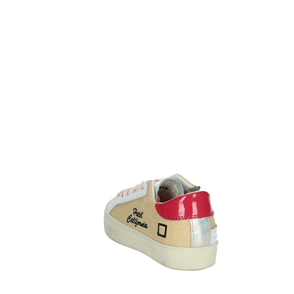 D.a.t.e. Shoes Sneakers White/beige SS-HILL DOUBLE-168