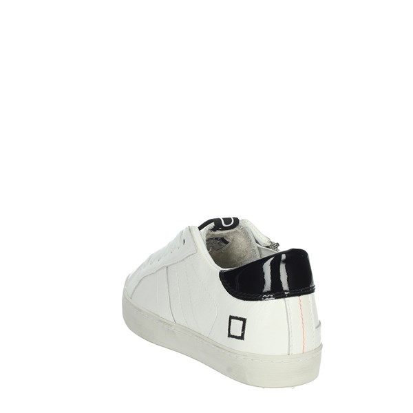 D.a.t.e. Shoes Sneakers White/Black SS-HILL LOW-187